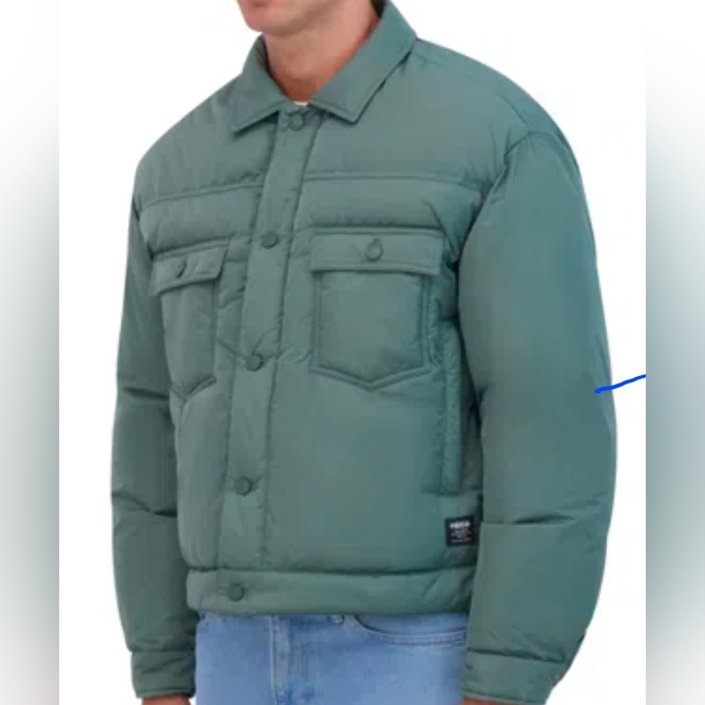 Men's Hudson Green Puffer Jacket - Org $228.00